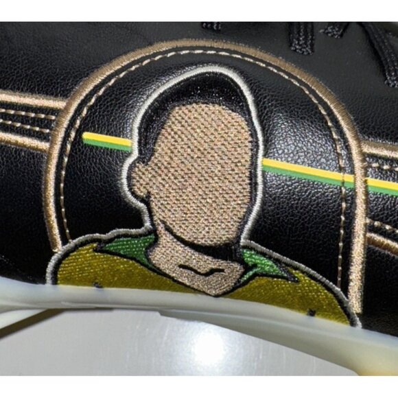 PUMA King Ultimate AG Pele Legends Pack Mens Soccer Cleats Size 10 Black Yellow main image 9